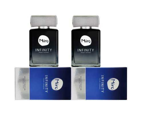 Miro Infinity pour homme Eau de Parfum Spray 2 x 75 ml (150 ml) von Generisch