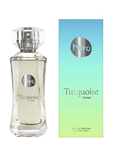 Miro Turquoise femme Eau de Parfum Natural Spray 50 ml von Generisch