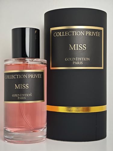 Miss – Eau de Parfum Damen – Blumig-süßer Duft für Alltag & Romantik – Collection Privée Gold Edition – 50ml von Generisch