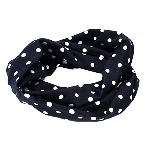 Mode Kreuz Polka Dot Frauen 's elastisches Tuch Hairband Stirnband Haarschmuck stilvoll und beliebt Fashion processing von Generisch