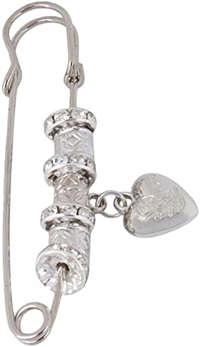 Mode Retro Schal Schnalle Pullover Brosche Liebe Herz Anhänger Strickjacke Pin Schal Schnalle Clipsgut behandelt. von Generisch