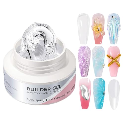 Modelliergel Für Nägel,60 ml Fester Modelliergel Für Nägel | 3D Nicht Klebendes Maniküre Design Gel - Handmodellierung Verlängerung Skulptur Erstellung Gel Modelliergel Für Nägel,60 ml Fester Modelliergel Für Nägel | 3D Nicht Klebendes Maniküre Design Gel - Handmodellierung Verlängerung Skulptur Erstellung Gel von Generisch