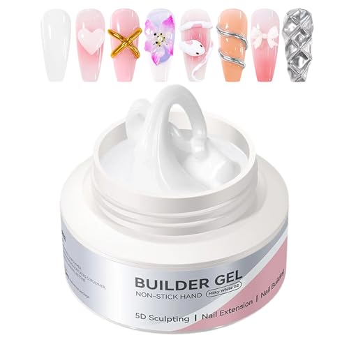 Modelliergel Für Nägel,60ml Festes Nagelgel | Nicht Klebender Maniküre Design Builder Für Frauen Reliefkunst Malerei Verlängerung Handkunst,Handmodellierung Verlängerung Skulptur Erstellung Gel Modelliergel Für Nägel,60ml Festes Nagelgel | Nicht Klebender Maniküre Design Builder Für Frauen Reliefkunst Malerei Verlängerung Handkunst,Handmodellierung Verlängerung Skulptur Erstellung Gel von Generisch