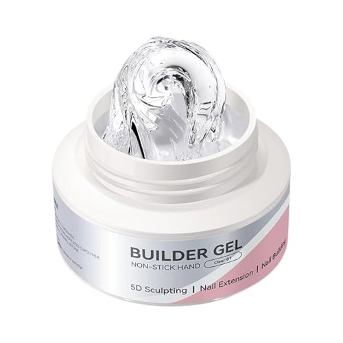 Modelliergel Für Nägel - 60ml Festes Nagelgel,3D Nicht Klebender Maniküre Builder Für Modellierkunst,Handmodellierung Verlängerung Skulptur Erstellung Gel Modelliergel Für Nägel - 60ml Festes Nagelgel,3D Nicht Klebender Maniküre Builder Für Modellierkunst,Handmodellierung Verlängerung Skulptur Erstellung Gel von Generisch