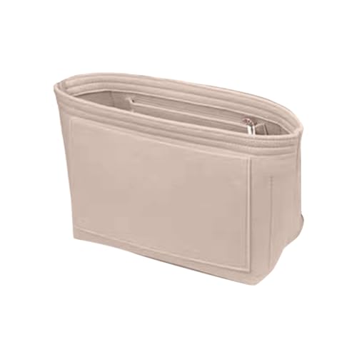 Modische Damen-Clutch, kann in der Tasche, Geldbörse, Kosmetiktasche, Handy-Clutch platziert werden, beige, 28 von Generisch