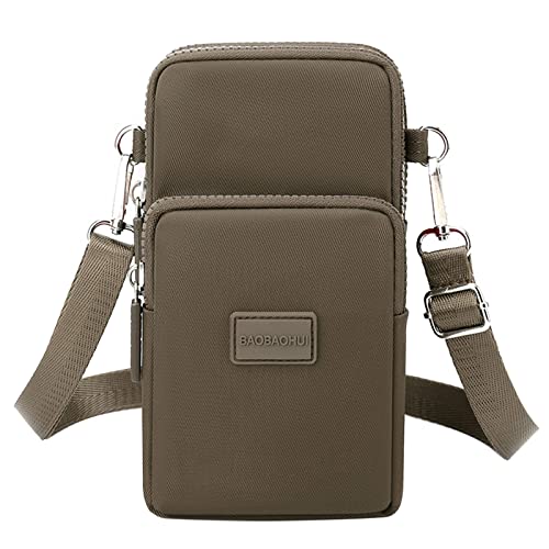 Modische Damen-Umhängetasche, einfarbig, nicht bedruckt, mit Reißverschluss, Kuriertasche, Handytasche, Schultertasche, g, Einheitsgröße Modische Damen-Umhängetasche, einfarbig, nicht bedruckt, mit Reißverschluss, Kuriertasche, Handytasche, Schultertasche, g, Einheitsgröße von Generisch