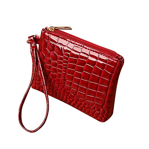 Modische Damengeldbörse und sehr tragbar, leicht und mit großem Fassungsvermögen, Geldbörsen-Armbänder für Damen, Schlüsselanhänger, RD1, Einheitsgröße Modische Damengeldbörse und sehr tragbar, leicht und mit großem Fassungsvermögen, Geldbörsen-Armbänder für Damen, Schlüsselanhänger, RD1, Einheitsgröße von Generisch