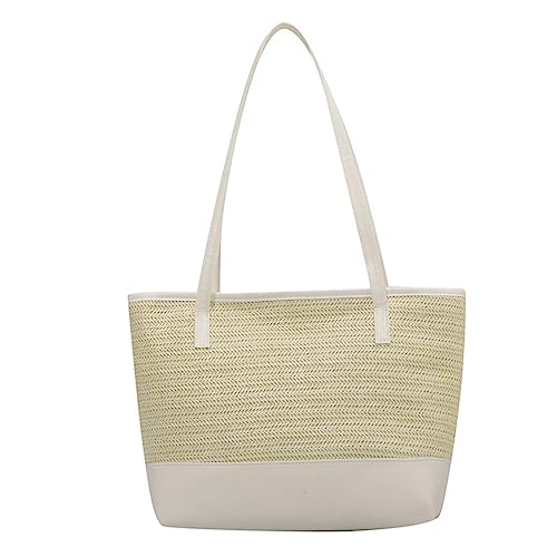 Modische Handtasche für Damen, Strandtextur, Segeltuch, Schultertasche, Handtasche, Geldbörsen für Damen, khaki, Einheitsgröße Modische Handtasche für Damen, Strandtextur, Segeltuch, Schultertasche, Handtasche, Geldbörsen für Damen, khaki, Einheitsgröße von Generisch