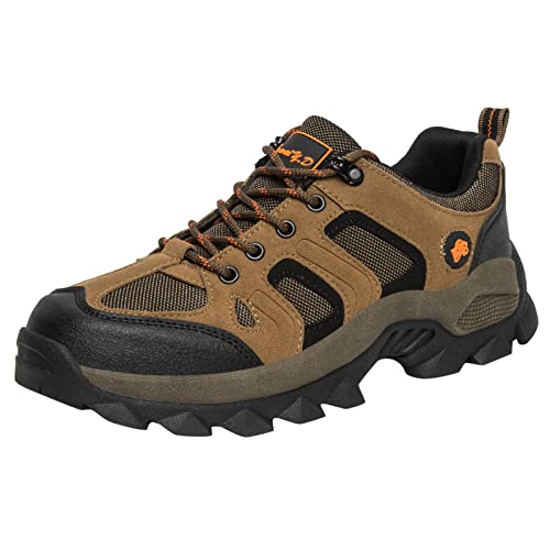 Modische Herren sommer Keil Turnschuhe Unsichtbare Höhe Laufschuhe Bequeme Atmungsaktive Freizeitschuhe Leichte Rutschfeste Sportschuhe Wanderschuhe Komfort Slip Trekkingschuhe Outdoorschuhe von Generisch