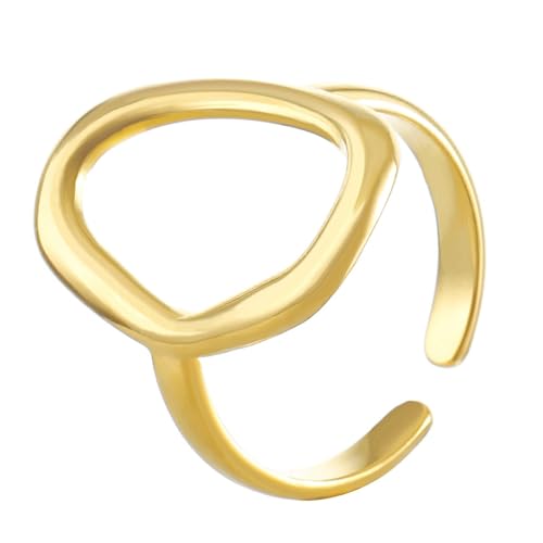 Modischer Ausgehöhlter Edelstahl Ringe aus Reinem Funkelnder Damen Stapel Niedlicher Daumenring Eheringe Verlobungsring Hochzeit Jahrestag Schmuck Das perfekte Geschenk zum Muttertag Modischer Ausgehöhlter Edelstahl Ringe aus Reinem Funkelnder Damen Stapel Niedlicher Daumenring Eheringe Verlobungsring Hochzeit Jahrestag Schmuck Das perfekte Geschenk zum Muttertag von Generisch