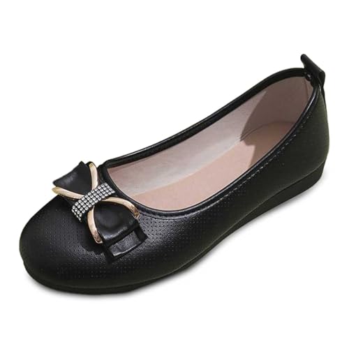Mokassin Damen Loafer Wildleder Schuhe Arbeit Slipper Abendschuhe Hautfreundliche Anzugschuhe Halbschuhe Freizeitschuhe Business Lederschuhe Flachschuhe Flache Schuhe Segelschuhe Schlupfschuhe von Generisch