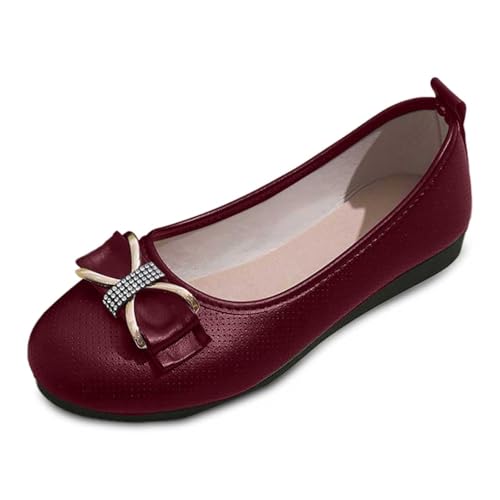 Mokassin Damen Loafer Wildleder Schuhe Arbeit Slipper Abendschuhe Hautfreundliche Anzugschuhe Halbschuhe Freizeitschuhe Business Lederschuhe Flachschuhe Flache Schuhe Segelschuhe Schlupfschuhe von Generisch