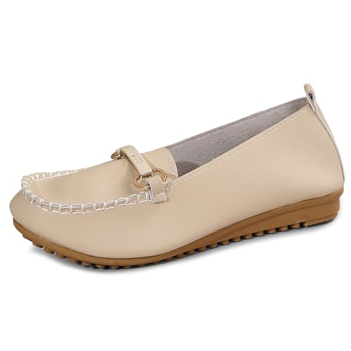 Mokassins Damen Business Halbschuhe Arbeit Wildleder Schuhe Lederschuhe Casual Flachschuhe Atmungsaktive Stoffschuhe Leder Loafer Freizeitschuhe Abendschuhe Vintage College Sneaker Mokassins Damen Business Halbschuhe Arbeit Wildleder Schuhe Lederschuhe Casual Flachschuhe Atmungsaktive Stoffschuhe Leder Loafer Freizeitschuhe Abendschuhe Vintage College Sneaker von Generisch
