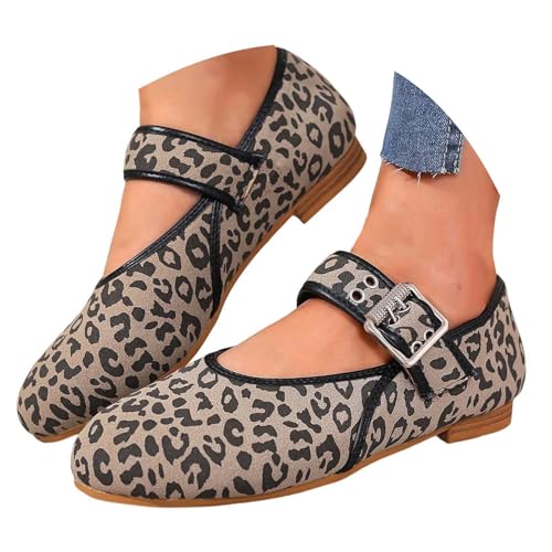 Mokassins Damen Flach Modische Balerinaschuhe Walking Fitness Schnallensandalen Bequeme Sportschuhe Slip on Loafers Outdoor Freizeit Loafers Festliche Dirndl Sommerschuhe Mokassins Damen Flach Modische Balerinaschuhe Walking Fitness Schnallensandalen Bequeme Sportschuhe Slip on Loafers Outdoor Freizeit Loafers Festliche Dirndl Sommerschuhe von Generisch