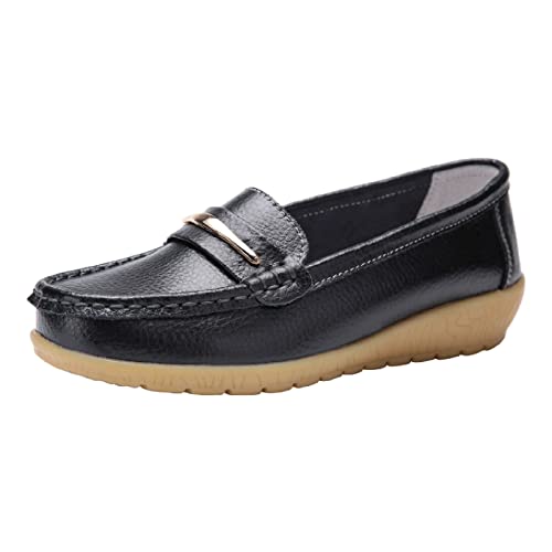Mokassins Damen Vintage Leder Loafer Arbeit Slipper Lederschuhe Hautfreundliche Trachten Schuhe Für Wildleder Anzugschuhe Sneaker College Halbschuhe Business Sommerschuhe Schlupfschuhe Casual Mokassins Damen Vintage Leder Loafer Arbeit Slipper Lederschuhe Hautfreundliche Trachten Schuhe Für Wildleder Anzugschuhe Sneaker College Halbschuhe Business Sommerschuhe Schlupfschuhe Casual von Generisch