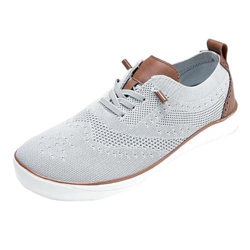 Mokassins Herren Loafer Walkingschuhe Non-Slip Sportschuhe Leichte Halbschuhe Fitnessschuhe Atmungsaktiv Sneaker Outdoor Fitness Breathable mit Breiter Zehenbox von Generisch