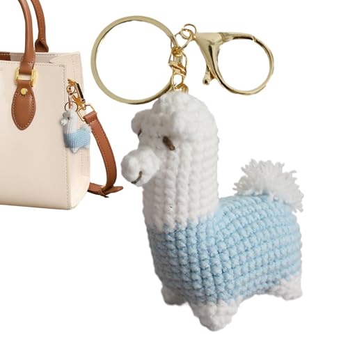 Motivierende Häkel Tiere | Taschenanhänger Tierdesign - Handgewebter Schmuck Für Geburtstag Geldbörse Rucksack Kinder Erwachsene Autoschlüssel von Generisch