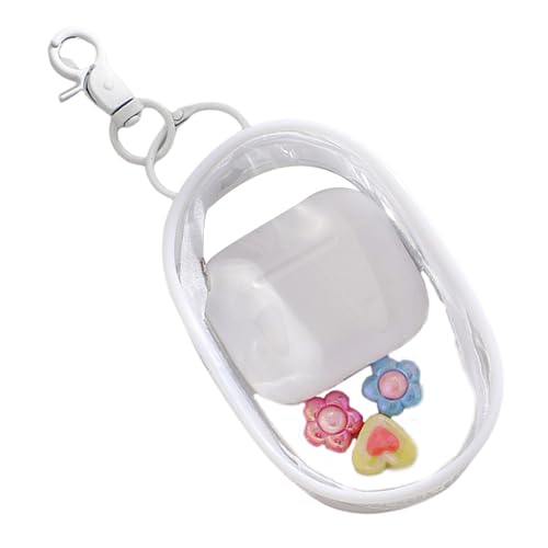 Münze Geldbeutelschlüsselkette - Kompaktem Geldbeutelclip, Moderner Accessoire Charm | Tiny Coinlet Beutelhalter, Mini -Zip -Brieftasche, Keylet -Token -Kapsel, Taschenküste, Quasten - Für TRE von Generisch