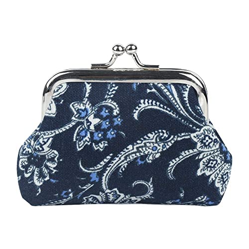 Münzgeldbörsen aus Porzellan, Kuss-Lock-Verschluss, Vintage-Stil, Clutch, Geldbörse, kleine Tasche, Mini-Geldbörsen für Damen, Blau und Weiß, blau Münzgeldbörsen aus Porzellan, Kuss-Lock-Verschluss, Vintage-Stil, Clutch, Geldbörse, kleine Tasche, Mini-Geldbörsen für Damen, Blau und Weiß, blau von Generisch
