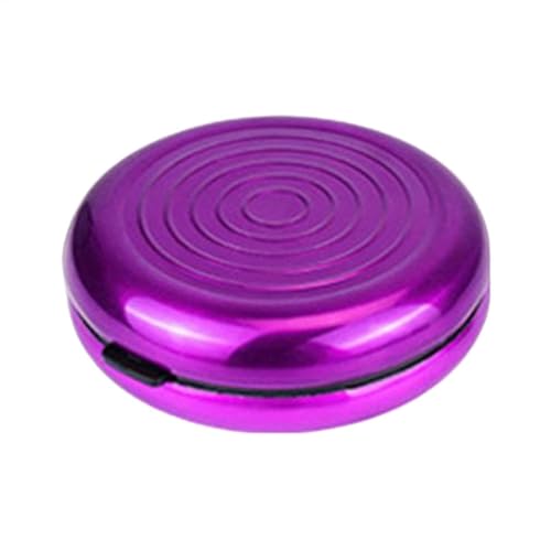 Münzspender – Taschen-Münzetui | Münz-Organizer für Kleingeld | Geldsortierer und Münzhalter | Leichte Geldbörse Halter Aufbewahrungsbox | Aluminium-Münzspender-Set für Sammler von Generisch