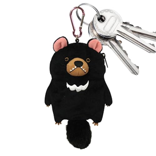 Münztasche – Miini Geldbörse – Münzgeldbörse | Münzbörse | Münzbörse | Plüsch schöne Tier-Plüsch-Geldbörse | Plüschpuppe Kartentasche Niedlicher Münzbeutel Geldbörse Anhänger für Weihnachten von Generisch