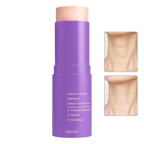 Multi Balm Stick 10 g,Straffende Gesichtscreme - Glättende Halscreme Für Frauen Mit Trockener Haut Tägliche Tages- Und Nachtpflege von Generisch