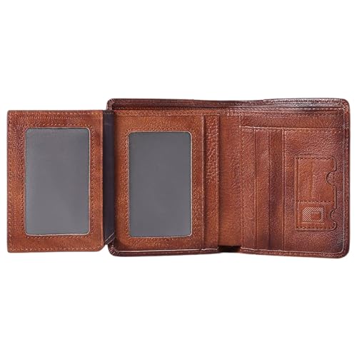 Multi Card Wallet | Large Capacity Credit Card Holder Men's Short Wallet | Compact Multi Card Holder Short Billfold Wallet for Husband Father Friends, , Loose-leaf version, Uni von Generisch
