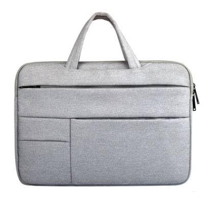 Multifunktionale Unisex Laptop & Tablet Tasche - Strapazierfähige Aktentasche, Hellgrau 01, 38,1 cm, Erweiterbares Gepäckstück mit drehbaren Rädern von Generisch