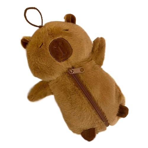 Multifunktionales Federmäppchen für Capybara Bleistifte | Federmäppchen mit Capybara Cartoon Schreibwarenetui | Federmäppchen mit Plüschtier-Hülle mit Ca-Tieren Multifunktionales Federmäppchen für Capybara Bleistifte | Federmäppchen mit Capybara Cartoon Schreibwarenetui | Federmäppchen mit Plüschtier-Hülle mit Ca-Tieren von Generisch