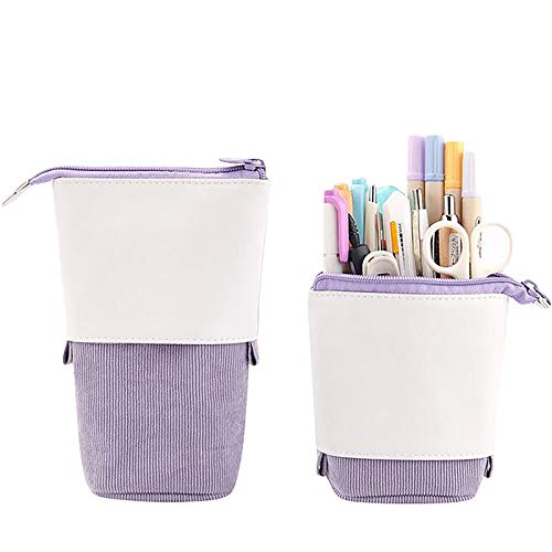 Multifunktionales Federmäppchen mit Kreatives Einziehbares Design Stilvolles Stiftebox für Schule Büro Hochwertiges Staubdichtes Material Leicht zu Reinigen Multifunktionale Schreibwarentasche von Generisch