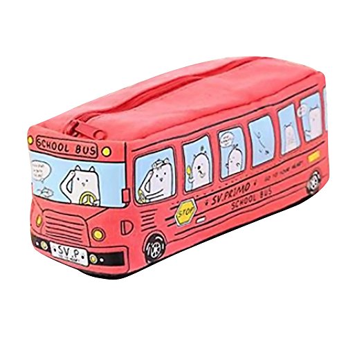 Multifunktionales Federmäppchen mit Niedliches Cartoon-Autodesign Stilvolles Stiftebox für Schule Büro Hochwertiges Staubdichtes Material Leicht zu Reinigen Multifunktionale Schreibwarentasche von Generisch