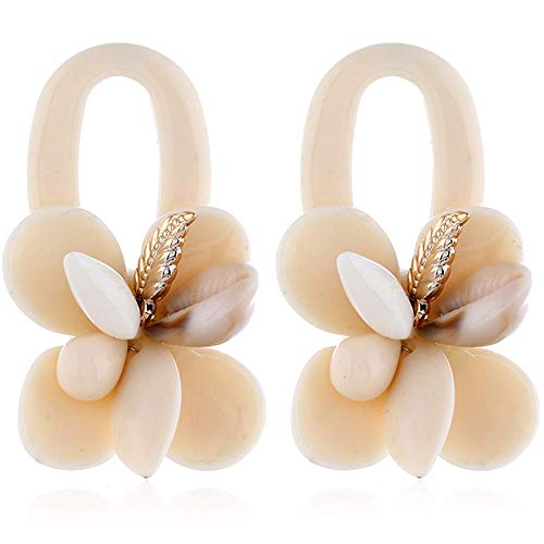 Muschelkorallen-Mehrschichtige Ohrringe, Retro-übertriebener weiblicher Mode-Stil, böhmischer Stil. Praktisch und geschickt von Generisch