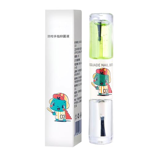 Nägelkauen Verhindern - Fingernägel Saugen Vorbeugung | Bitterflüssigkeit Für Unterwegs & Zuhause Mit Nagelpflege von Generisch