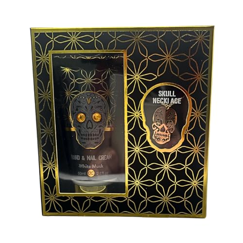 Nagel Creme Set, Geschenk-set SKULL CHIC im Totenkopf-Design, Handcreme 60ml, Körper-pflege von Generisch