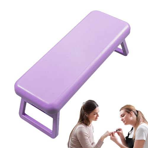 Nagel-Handauflage – Bequeme & stabile Armlehne für Maniküre | Faltbarer Handhalter, tragbares Maniküre-Kissen für Nageltechniken, Salon & Heimgebrauch, Nagelarmlehne für Acryl, Gel & von Generisch