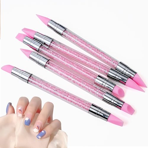 Nagel-Skulptur-Stift, Doppelspitziger Schnitzstift für Nägel, Fingernagel-Modellierwerkzeug mit Antirutsch-Griff für Schwestern, Ehefrauen und Freundinnen Nagel-Skulptur-Stift, Doppelspitziger Schnitzstift für Nägel, Fingernagel-Modellierwerkzeug mit Antirutsch-Griff für Schwestern, Ehefrauen und Freundinnen von Generisch