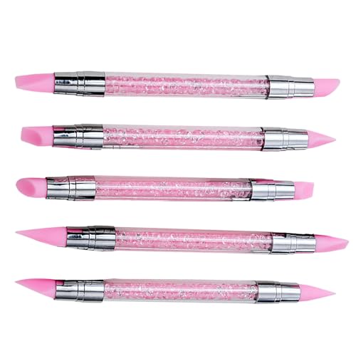 Nagel-Skulptur-Stift,Doppelseitiger Folien Gravur Stift Für Nägel - Maniküre Zubehör Mit Rutschfestem Griff Als Hilfe Für Modellieren Zeichnen Und Formen Nagel-Skulptur-Stift,Doppelseitiger Folien Gravur Stift Für Nägel - Maniküre Zubehör Mit Rutschfestem Griff Als Hilfe Für Modellieren Zeichnen Und Formen von Generisch