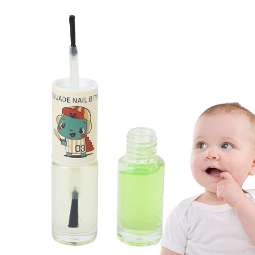 Nagelbeißen Prävention Für Kinder - Anti Nagelkau Lack Mit Bitterem Geschmack - Natürliche Bitterflüssigkeit Zur Nagelpflege Und Nagelhautstärkung Mit Feuchtigkeitsversorgung Für Tägliche Abgewöhnung von Generisch