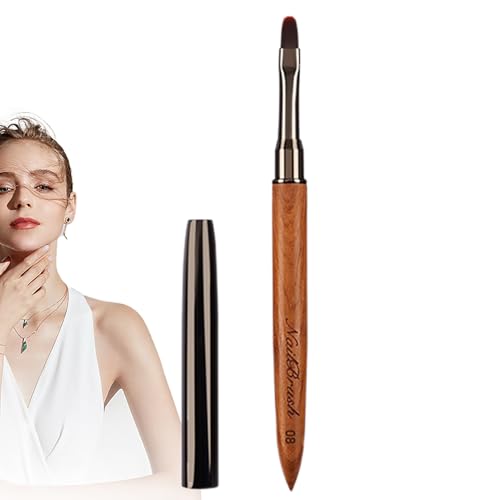 Nageldesign-Pinsel – Nageldesign-Malpinsel, Sandelholz-Pinsel für lange Linien, dünne Details, feine Zeichnung, Heimgebrauch und von Generisch