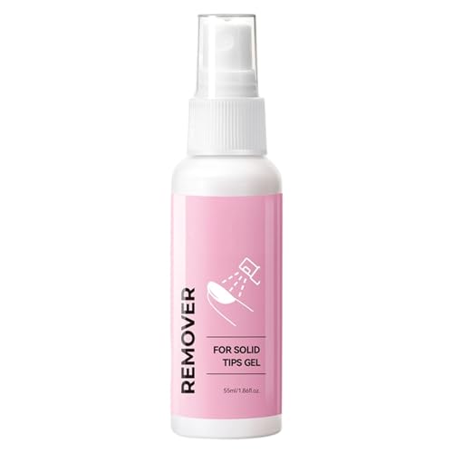 Nagelkleber Entferner | Tragbarer Fester Politur Reiniger - Nagellackentferner Spray 55ml Für Maniküre Anfänger French Tip Stempel Zuhause Unterwegs Salon von Generisch