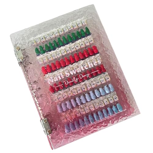 Nagellack Buch Für Nägel | Magnetische Nageldesign Farbtabelle Für Salon - Zubehör Mit Magnetischen Spitzen Für Einfache Anzeige Zu Hause Oder Salon Ideal Für Anfänger von Generisch
