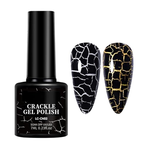 Nagellack für Gelnägel – gemahlener Schaleneffekt Clear No Top Coat | Nagellack für Nägel, Nagellack für Gel mit hohem Pigment, Manikürezubehör für Mädchen, Nageldekoration für Salon Nagellack für Gelnägel – gemahlener Schaleneffekt Clear No Top Coat | Nagellack für Nägel, Nagellack für Gel mit hohem Pigment, Manikürezubehör für Mädchen, Nageldekoration für Salon von Generisch