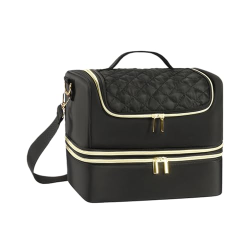 Nagellackbeutel - Nagellack Organizer -Tasche | Doppelschicht Nagelbeutel Organizer Hülle | Nagel -Kit -Organisatoren Und Speicher Tragbare Reise -Nagel -Tech -Tragenkoffer Für Nagel -Sachen, Maniküre von Generisch