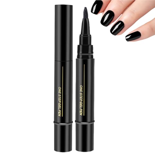 Nagellackstifte Für Nägel, 3 In 1 Nagellackstift, Keine UV -Nägel Polieren Markierungen, Schnelle Trockene Kunstpoliturstifte, Accessoires Für Frauen Und Mädchen, Zuhause Und Professioneller Gebrauch von Generisch