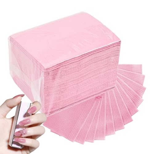 Nagelmatte | Nagelspitzen Kunst Tischtücher | Nagelspitzen Kunst wasserdichtes Pad für Salon | wasserabsorbierendes, 3-lagiges Design, saubere Pads für Maniküre-Profis Anfänger von Generisch