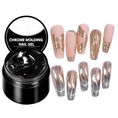 Nagelmodelliergel - Modelliergel Für LED/UV-Lampen Mit Starker Härte - 7ml Fingernagel-Modellierkleber, tragbare Maniküreartikel für Tochter Freundin Schwester von Generisch