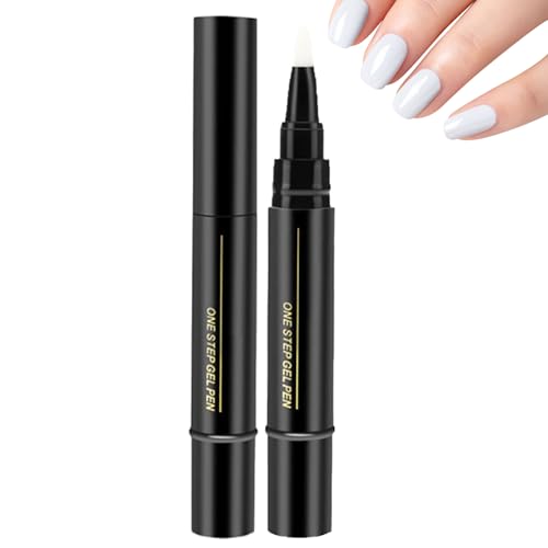 Nagelstift, Nagellackstifte Für Nägel, Gel Nagellack Pen, 5 Ml Nagelwerkzeuge, Künstlerische Nagellackstifte, Nagel Gelstift, UV Nagellack Stift, Nagelwerkzeuge Für Mädchen, Frauen Und Freunde von Generisch