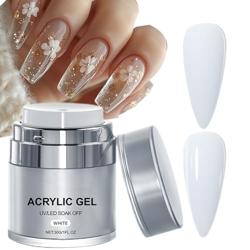 Nail Extension Gel, 30g Nails Strengthener, 2.17 Inch Manicure Builder Gels & Hardener Molding, Sculpting Spike Procedure for Women, Girls, Beginner, Manicurists, and Professionals von Generisch