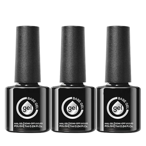 Nail Repair Gel | Solid Sculpture Builder Gelll | Fiber Glass Base Gel Nailll Polish | Clear Gell Naill Poliish U V/LED Long-Lasting Glossy Shine Finish for DIY Naiil Art at Home von Generisch