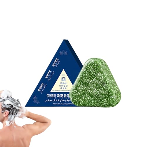 Natürliches Shampoo Bar – 120g Handgemachte Haarseife | Fettkontrolle Anti-Schuppen Festes Shampoo, Haarbruchschutz & Pflege Für Männer Frauen Reise Alltag Natürliches Shampoo Bar – 120g Handgemachte Haarseife | Fettkontrolle Anti-Schuppen Festes Shampoo, Haarbruchschutz & Pflege Für Männer Frauen Reise Alltag von Generisch